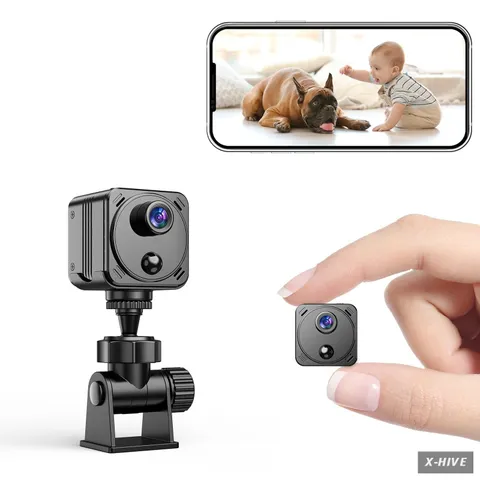 VIDCASTIVE Security Camera 4K Mini Wireless WiFi Indoor Cameras, AI Human Detect