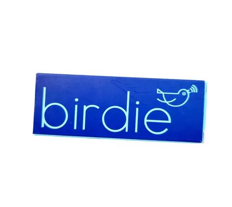 Birdie The Original Personal Safety Alarm Metallic Rose Key Chain NEW!! Women