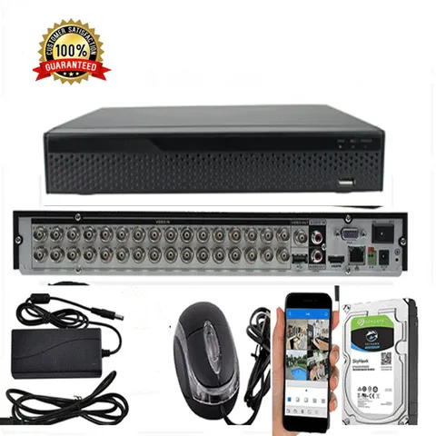New Tech High Definition HD 16Ch Penta-brid DVR 1080P  security system 
