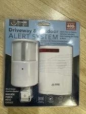 Power To Go Wireless Driveway & Outdoor Alert System IR Motion Sensor 400ft