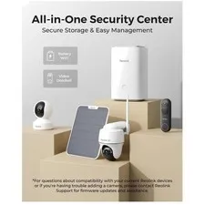 Smart Home Hub for Battery/WiFi Cameras, Privacy Encryption`/