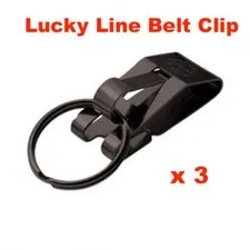 Lucky Line Secure-A-Key Slip Through Belt Clip Key Holders x 3 -FREE POST!