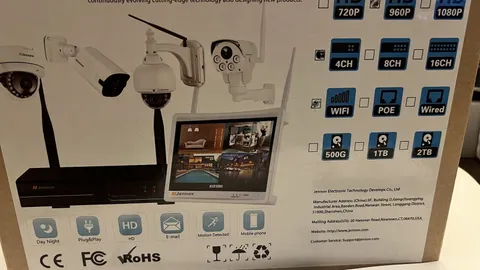 HD 4CH Wireless Security Camera System PTZ wifi 4 bullet cams and DVR