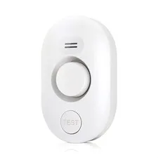 WER Water Leak Alarm Battery Operated Leak Alert Water Detector for Home Use(Shi