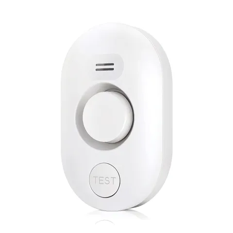 WER Water Leak Alarm Battery Operated Leak Alert Water Detector for Home Use(Shi