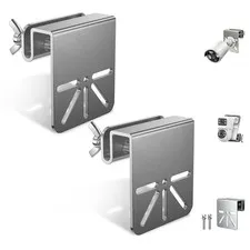 Universal Security Camera Gutter Mount, Adjustable Steel Bracket
