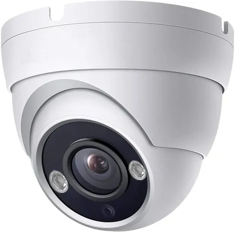 4K 8MP Lite Dome TVI CVI AHD Analog 4 in 1 CCTV Security Camera, 65ft IR Nigh...