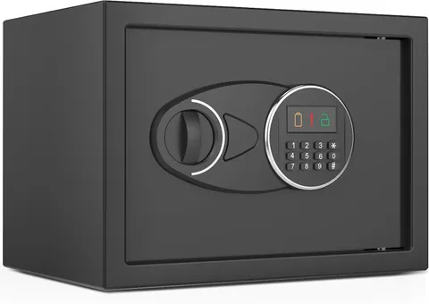 1.6 Cu.Ft Safe Box for Home with Charging Port –Safety Deposit Box with Key,Digi