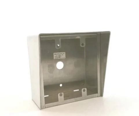 Aiphone SBX-2G / 31700 Surface Mount Stainless Steel Enclosure Box