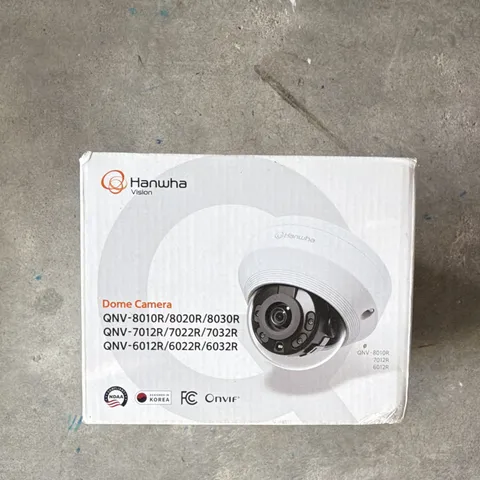 Hanwha Vision QNV-8010R 5MP IP Dome Camera PoE Day/Night Indoor/Outdoor White