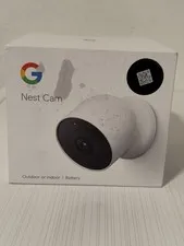Google Nest Cam Indoor/Outdoor Battery 2nd Gen Security Camera 1 Pack (Open Box)