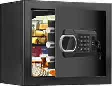 1.8 Cubic Feet Small Fire Safe Box Home Fireproof Lock Box Security Money Safe