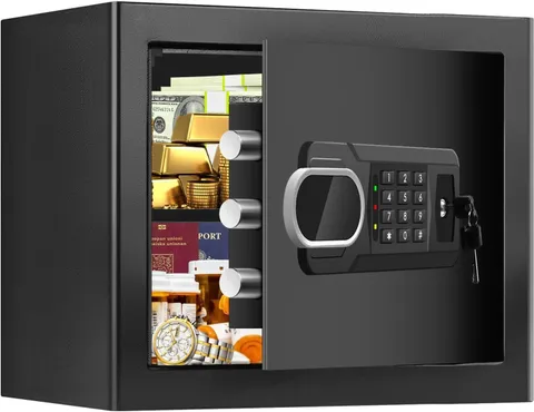 1.8 Cubic Feet Small Fire Safe Box Home Fireproof Lock Box Security Money Safe