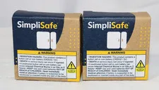 SimpliSafe Entry Sensor 2 Pack Door Window Wireless Contact Gen 3 ES3 White New