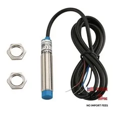M12 Inductive Proximity Sensor Switch NPN NO for CNC Machinists to Prevent