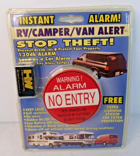 NEW DAC Technologies Instant Alarm, Stop Theft RV/CAMPER/Van Alert Factory Seale