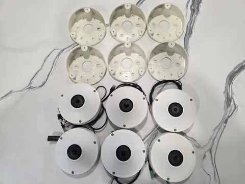 Fisheye IP Network Camera Lot of 6 + SBp-300TM1/EX (6) | Samsung SNF-8010VMN 