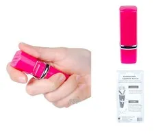 Lipstick Alarm Personal Defense Emergency Safety Security - PINK