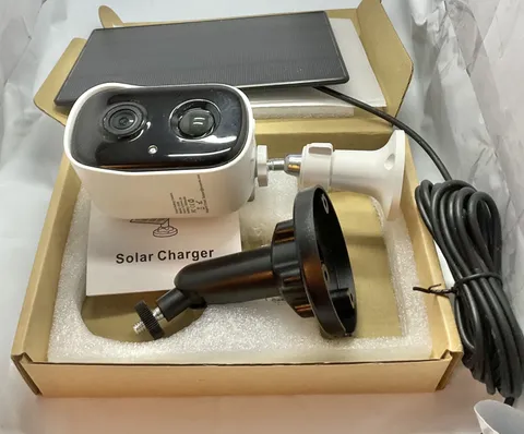 Zeeporte Smart Battery Surveillance Security Camera CG6S, w/Solar Power.