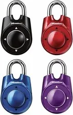 Master Lock 1500iD Speed Dial Resettable Combination Directional Movement