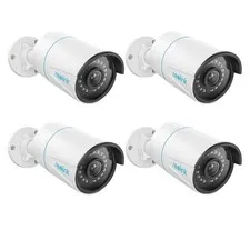 REOLINK PoE Outdoor Home Security Cameras, 5MP 4 Count (Pack of 1)