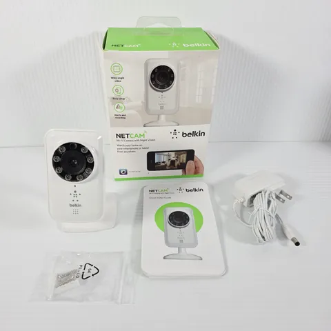 Belkin F7D7601v1 Netcam Wi-Fi Camera - Open Box - Never Used 