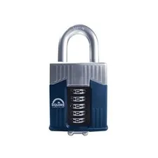 Squire Warrior High-Security Open Shackle Combination Padlock 65mm HSQWC65
