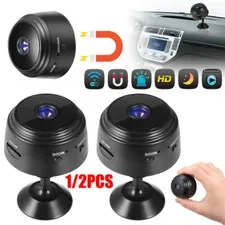 Camaras Espias Con Audio y Video WiFi Inalambricas Para Seguridad De Casas Carro