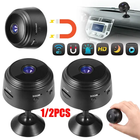 Camaras Espias Con Audio y Video WiFi Inalambricas Para Seguridad De Casas Carro