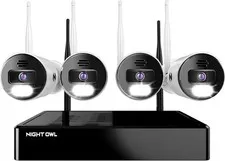 Night Owl 4K 10 Channel Wi-Fi Security System with 4 Wi-Fi Cameras (BTWN8-4L1)™