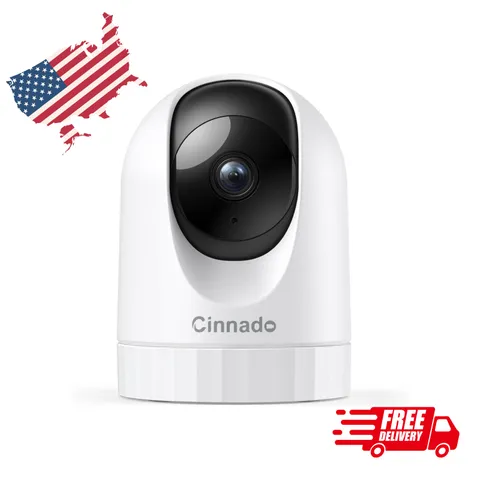 Security Camera IndoorCinnado Sec-2K 360° WiFi Cameras for Home Security..