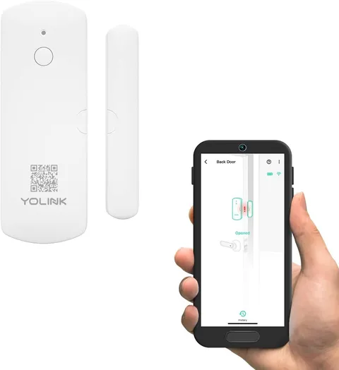 Advanced Smart Door Sensor - Alexa Compatible, 5- Battery Life, Easy Install