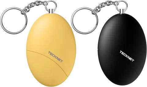 2 Pack Personal Safety Alarm Keychain 140dB Loud