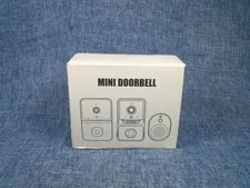 Topvision - T23 Mini Doorbell - Black - Night Vision, 2-Way Audio, Real-Time NEW