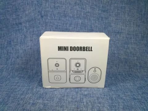 Topvision - T23 Mini Doorbell - Black - Night Vision, 2-Way Audio, Real-Time NEW