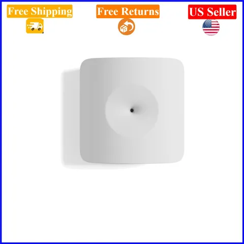 White Glassbreak Sensor with 20ft Range & App Alerts for Gen 3 Security