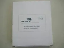 Pacific Apartment Intercom Station 3406 universal replacement  5/6 wired system
