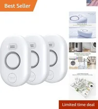 Water Leak Detector Sensor Alarm: Home Water Flooding Monitor Smart Sink Over...