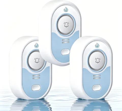 Water Leak Detector 100dB Alarm Sensor for Home Basement 3 Pack