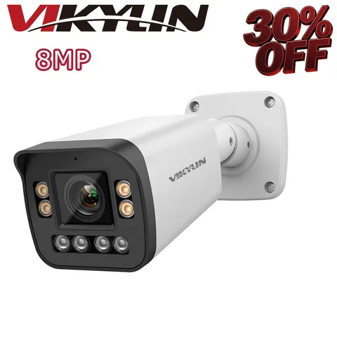 1PC VIKYLIN BR85 Dual light Color 5×optical ZOOM IP 8MP PTZ Camera Onvif Outdoor