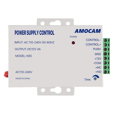 K80 Power Supply Control, 12V DC Door Access Control Power Supply | AC110-240V t