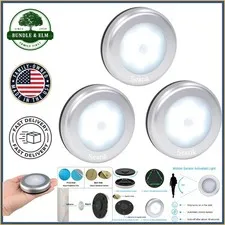 Indoor Motion Activated LED Lights with Stick-On Feature and Touch Control