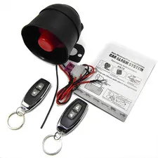 Alarm System for Theft Prevention with Sound, Anti-Theft Security Device with 2 