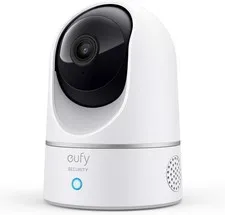 eufy Security Indoor Cam E220, Dog/Pet Camera, Pan and 2K Wi-Fi Plug-in, Motion