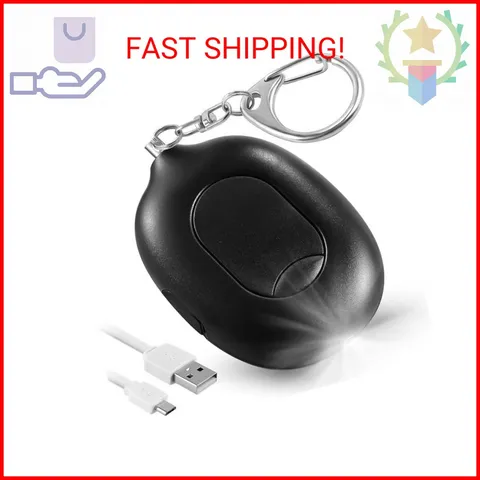Door Stopper Security Alarm, Door Stopped Alarm When Opened, 130dB Loud Portable