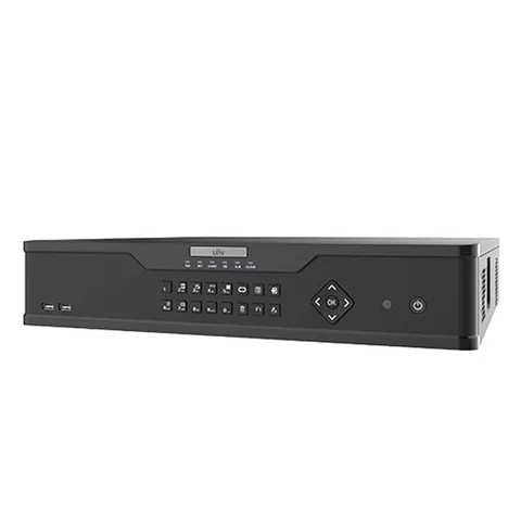 Uniview 12MP 4K 64-Channel 8-SATA HDD Network Video Recorder NVR - NVR308-64X