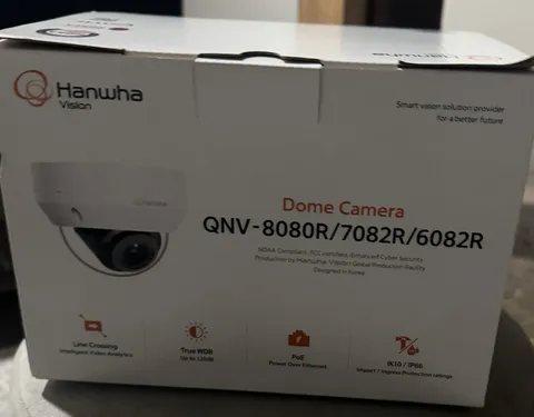 Hanwha Vision IP Dome Camera White PoE True WDR QNV-8080R/7082R/6082R