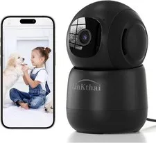 2K Camara De Seguridad 2.4 GHz Para Casas Cuarto Bebe Interior Con Audio Sensor