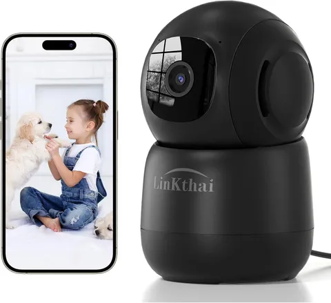 2K Camara De Seguridad 2.4 GHz Para Casas Cuarto Bebe Interior Con Audio Sensor