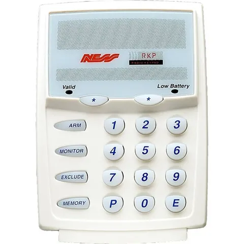 NESS Radio Controlled Keypad Suits Ness Panels With 100-200